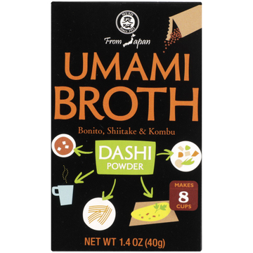 Umami Bonita, Shiitake & Kombu Broth Dashi Powder - 1.4 OZ