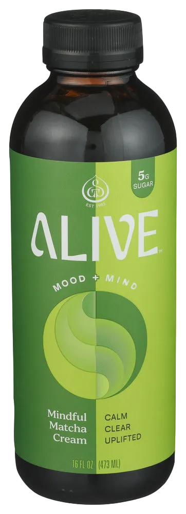 Gts Matcha Cream Soda Alive Drink - 16 FO