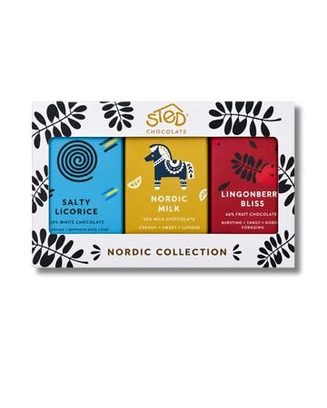 Sted Chocolate - Nordic Collection 3-Pack