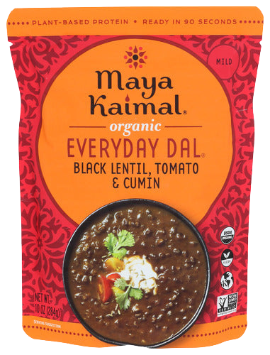 Organic Black Lentil, Tomato, & Cumin Everyday Dal - 10 OZ