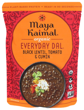 Organic Black Lentil, Tomato, & Cumin Everyday Dal - 10 OZ