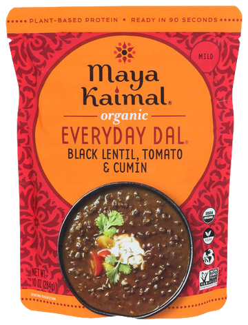 Organic Black Lentil, Tomato, & Cumin Everyday Dal - 10 OZ