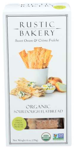 Organic Sweet Onion & Cream Flatbread - 6 OZ