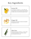 Hand Wash with Lemon & Ginger: 8 fl oz.-3