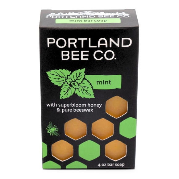 Mint & Honey Beeswax Bar Soap - 4 OZ