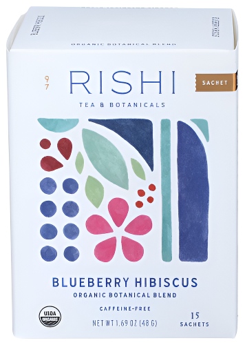 Organic Blueberry Hibiscus Tea - 15 CT