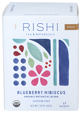 Organic Blueberry Hibiscus Tea - 15 CT