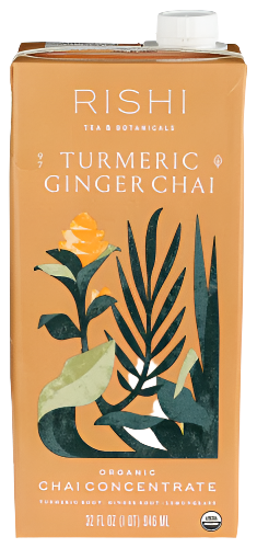 Turmeric Ginger Chai Tea Concentrate - 32 OZ