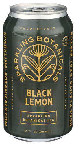Rishi Black Lemon Sparkling Botanical Tea - 12 FO