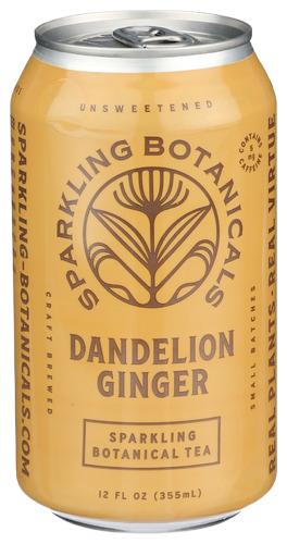 Dandelion Ginger Sparkling Botanical Tea - 12 FO