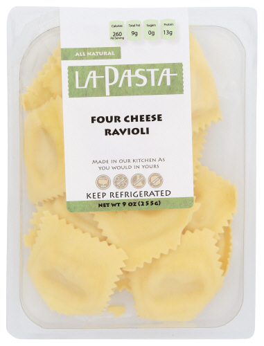 La Pasta Four Cheese Ravioli - 9 OZ