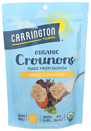 Organic Garlic & Parmesan Crounons - 4.75 OZ