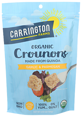 Organic Garlic & Parmesan Crounons - 4.75 OZ