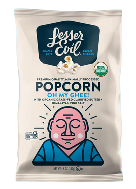 Lesser Evil Oh My Ghee! Popcorn - 4.6 OZ