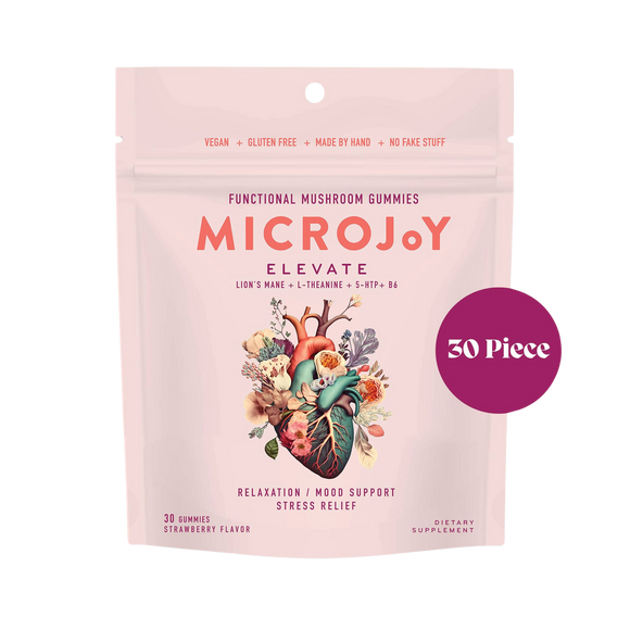 Microjoy Elevate Mushroom Gummies -30 Servings