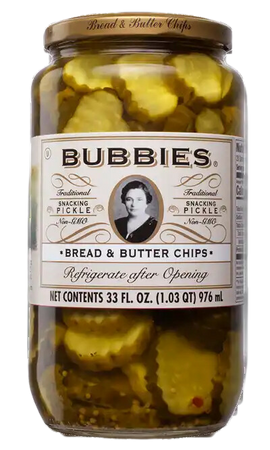 Bread & Butter Pickle Chips - 33 OZ