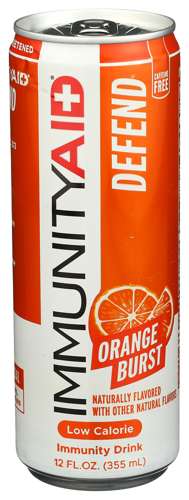 Lifeaid Orange Burst Immunity Drink - 12 FO