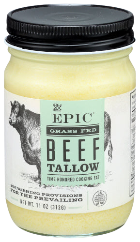 Grass Fed Beef Tallow - 11 OZ