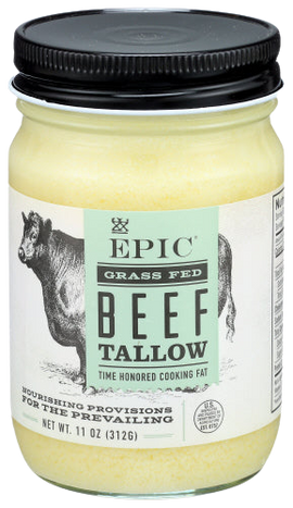 Grass Fed Beef Tallow - 11 OZ