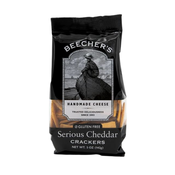 Beechers Serious Cheddar Crackers - 5 OZ