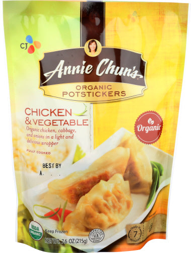 Organic Chicken & Vegetable Potstickers