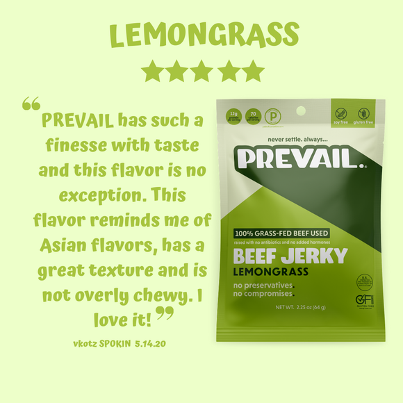 Lemongrass Beef Jerky - 2.25 OZ