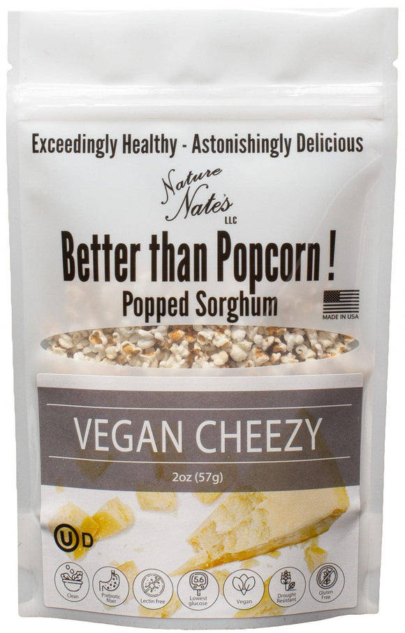 Popped Sorghum Vegan Cheezy 5 OZ
