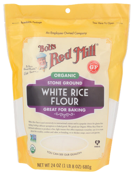 Organic White Rice Flour - 24 OZ