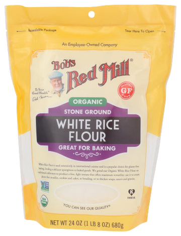 Organic White Rice Flour - 24 OZ