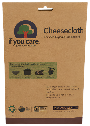 Unbleached Cheesecloth - 1 PC