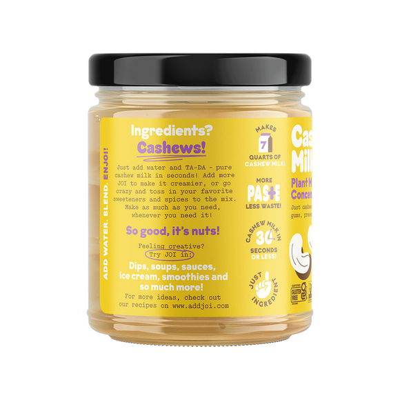 Cashew Milk Base  - 15 OZ