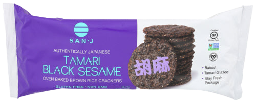 Tamari Black Sesame Cracker - 3.7 OZ
