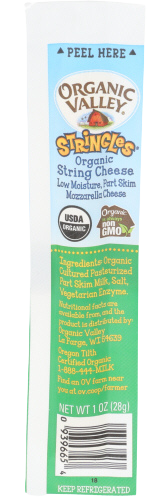 Organic Mozzarella Cheese Stick - 1 OZ