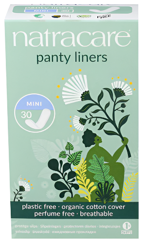 Organic Mini Panty Liners - 30 EA