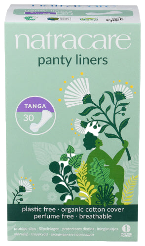 Natracare Organic Cotton Tanga Liners - 30 PC