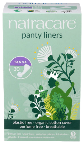 Natracare Organic Cotton Tanga Liners - 30 PC