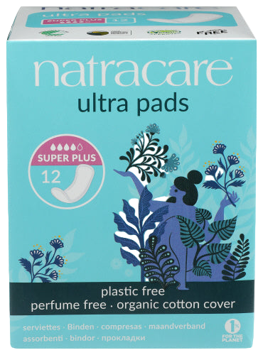 Natracare Ultra Super Plus Pads - 12 PC