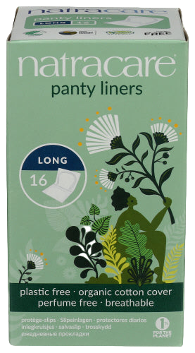 Natracare Long Panty Liners - 16 PC
