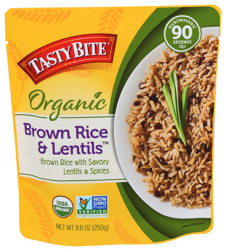 Organic Brown Rice & Lentils