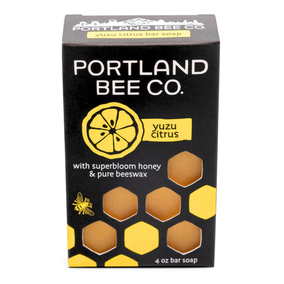 Yuzu Citrus & Honey Beeswax Bar Soap - 4 OZ