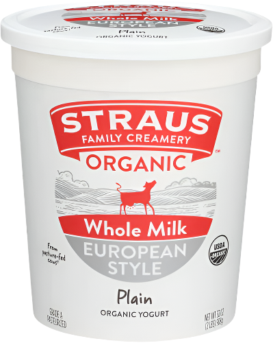 Organic European Style Plain Yogurt - 32 OZ