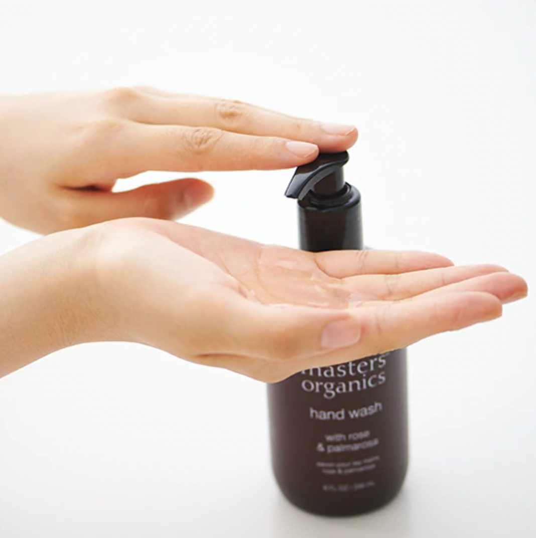 Hand Wash with Rose & Palmarosa: 8 fl oz.