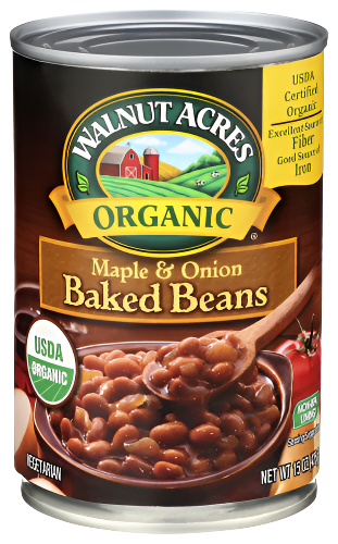 Organic Maple & Onion Baked Beans - 15 OZ