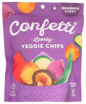 Confetti Tandoori Curry Veggie Chips - 2.46 OZ