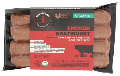 Charcutnuvo Smoked Bratwurst - 10 OZ