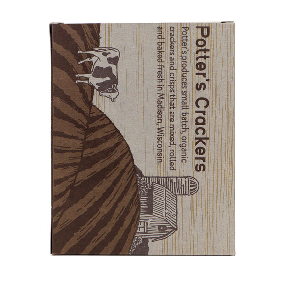 Potter's Crackers Organic Wisconsin Rye Crackers - 5 OZ