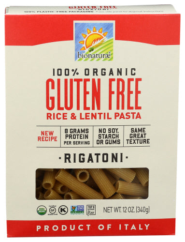 Organic Rigatoni Pasta - 12 OZ
