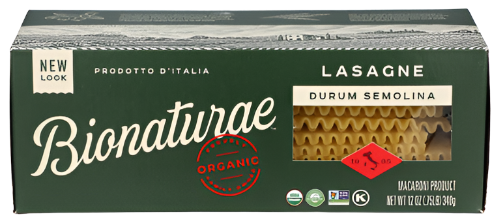 Organic Lasagna Pasta - 12 OZ