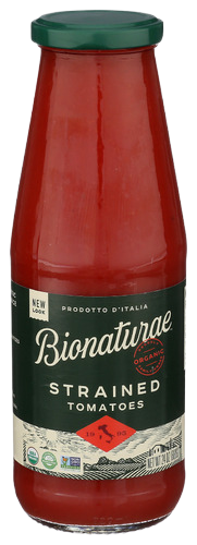 Organic Strained Tomatoes - 24 OZ