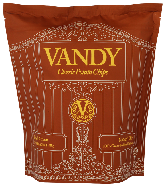 Vandy French Onion Potato Chips - 5 OZ